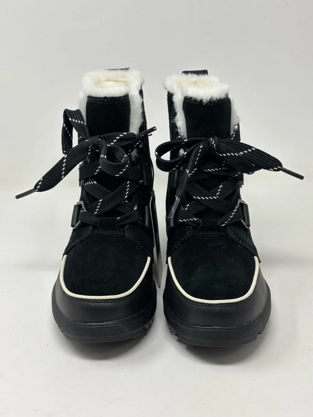 Sorel Tivoli IV Lace-Up Waterproof Black Boots Size 5 NEW IN BOX - Picture 8 of 12